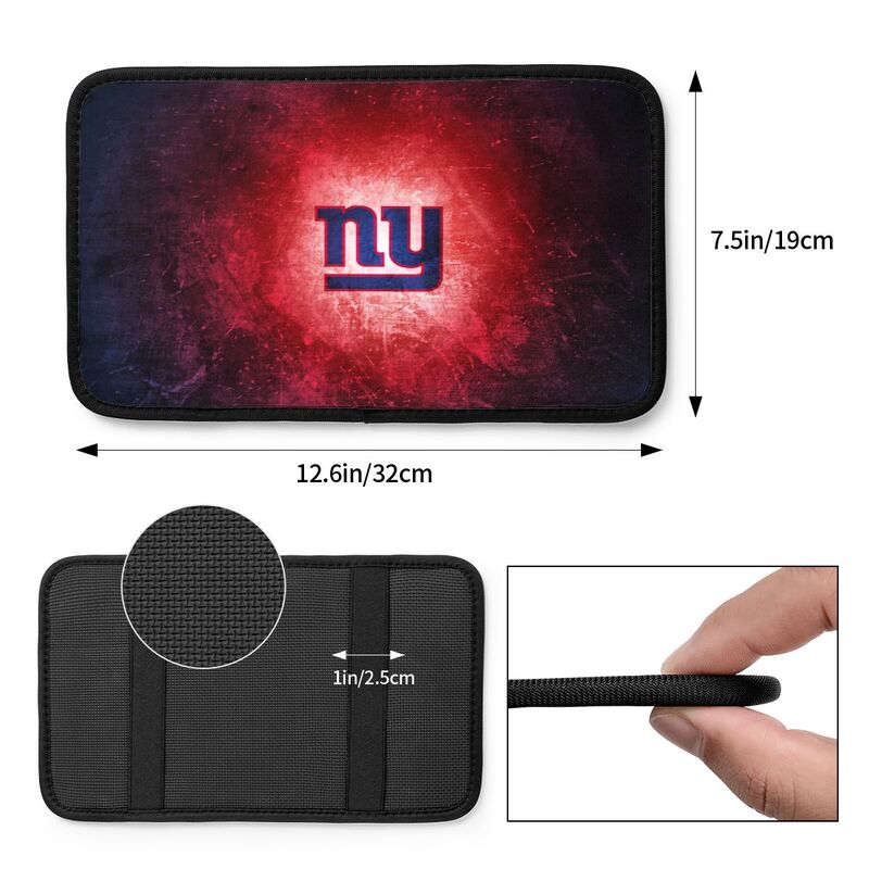 New York Giants1 Printed car armrest box pad anti-abrasion pad