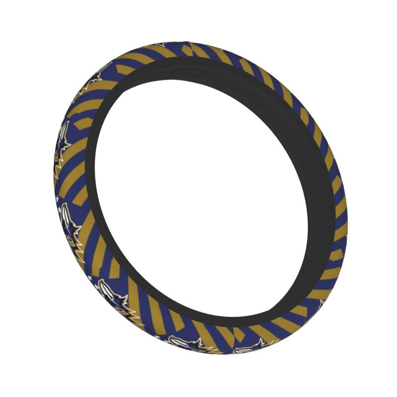 Baltimore Ravens 2 Printed breathable elastic steering wheel cover