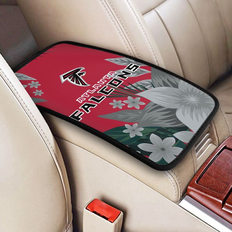 Atlanta Falcons Car armrest box protective cover car center console armrest pad