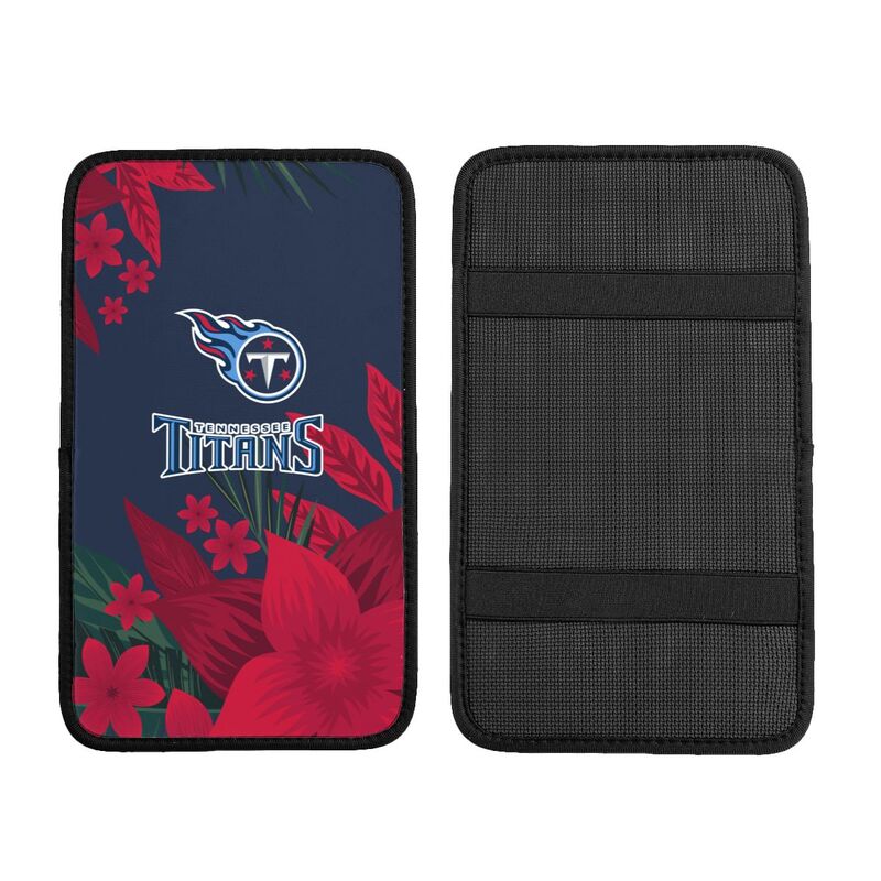 Tennessee Titans Car armrest box protective cover car center console armrest pad