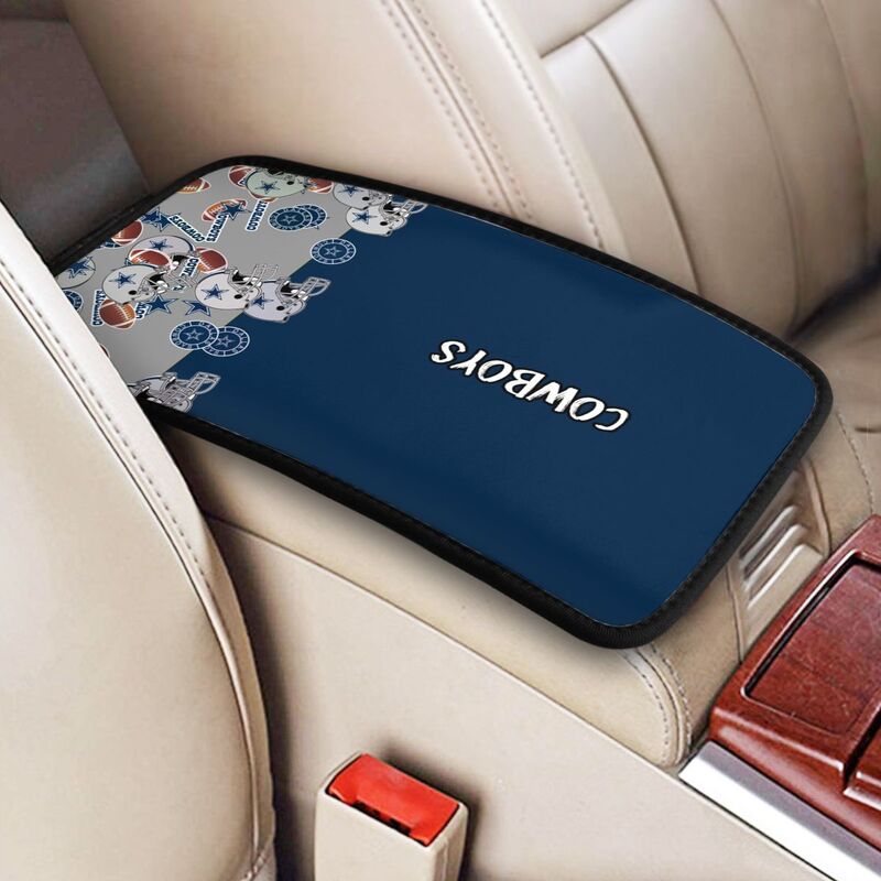 Dallas Cowboys print Car center console armrest pad car armrest protective cover