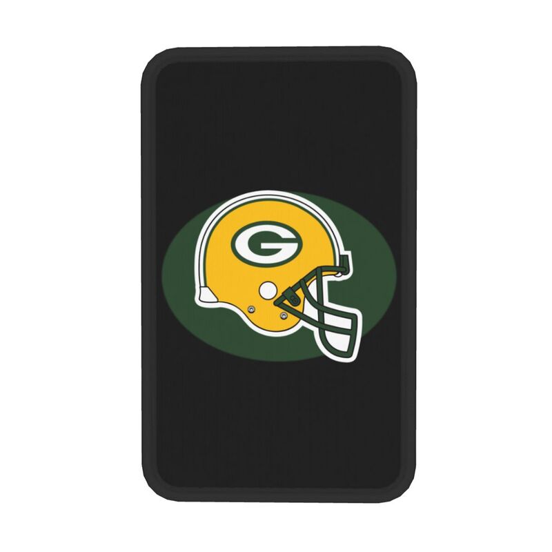 Car armrest box pad Green Bay Packers 4 Printed central armrest box pad protective pad
