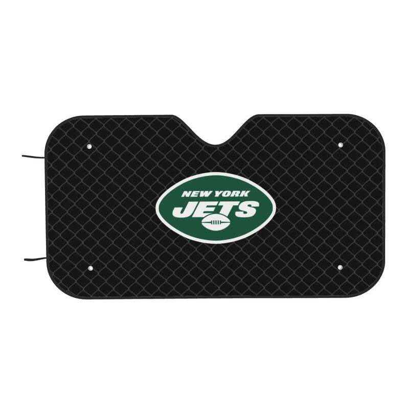New York Jets 3 Print Car windshield sunshades is suitable front Car windshield sunshades