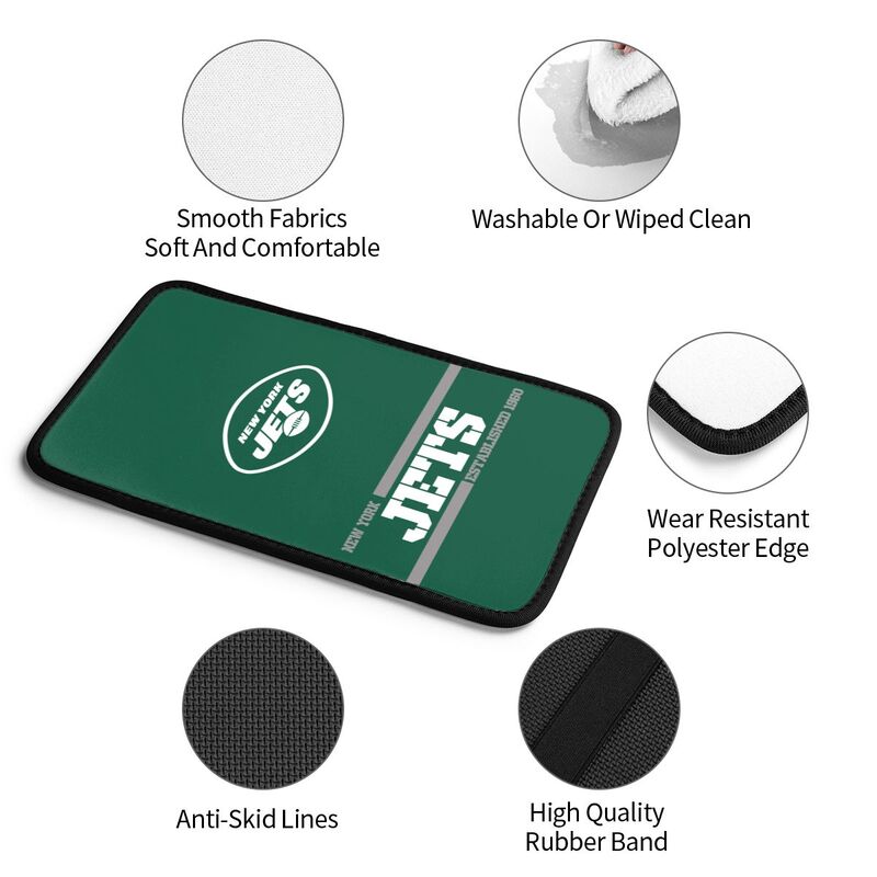 New York Jets Printed car armrest box pad Protective pad