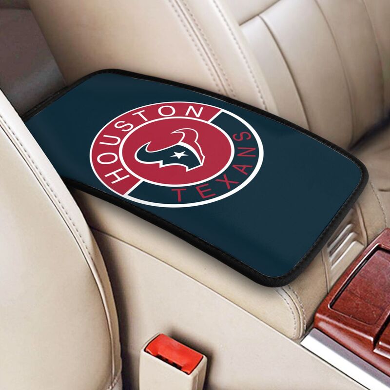 Houston Texans print car armrest protective cover Car center console armrest pad