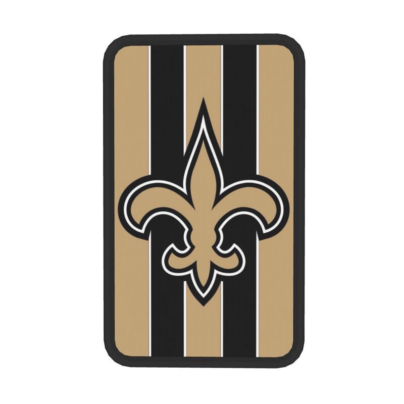 New Orleans Saints1 Printed car center armrest box pad anti slip pad