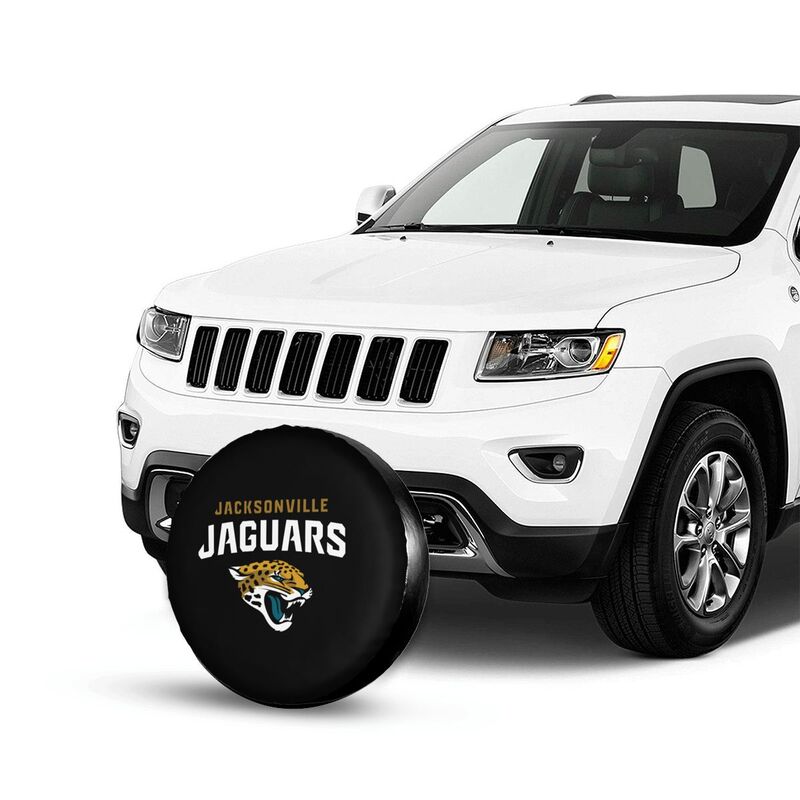 Jacksonville Jaguars 2 Print tire protection covers car sunscreen tire protection covers