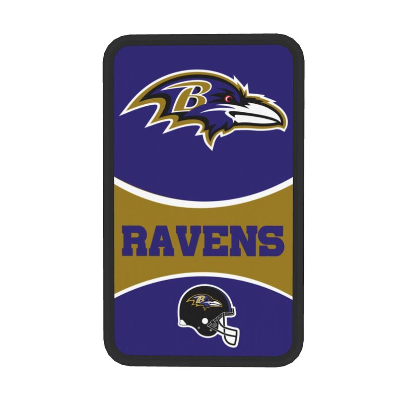 Baltimore Ravens Print car armrest box cushion armrest protective cover