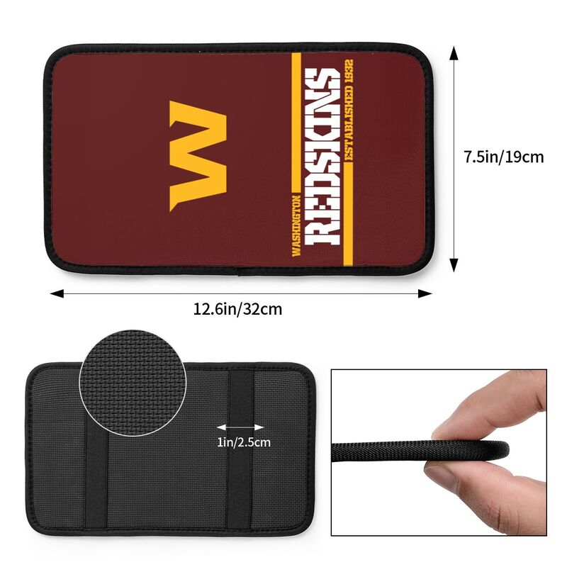 Washington Redskins Printed car armrest box pad Protective pad