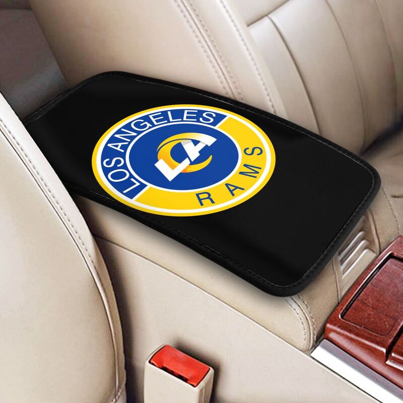Los Angeles Rams print car armrest protective cover Car center console armrest pad
