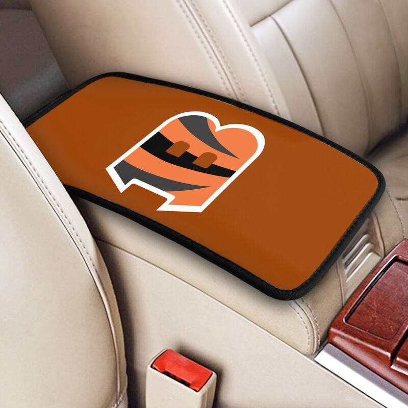 Cincinnati Bengals1 Printed car armrest box pad elbow protection pad