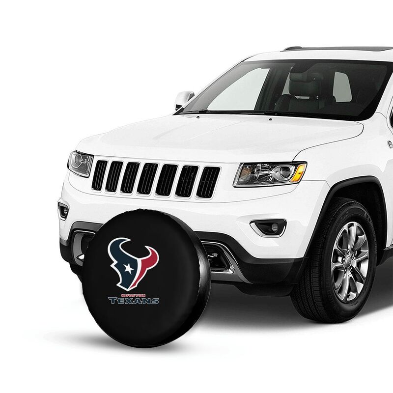 Houston Texans 2 Print tire protection covers car sunscreen tire protection covers