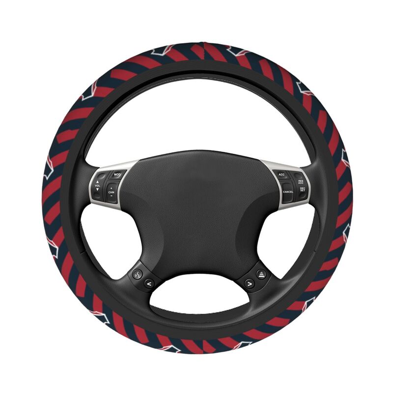Houston Texans Printed breathable elastic steering wheel cover