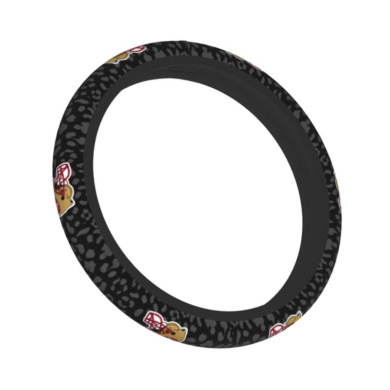San Francisco 49ers 1 Printed elastic steering wheel cover car steering wheel protective cover