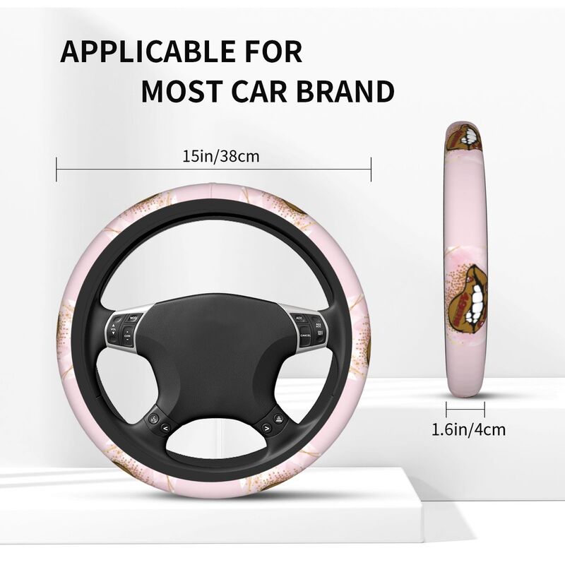 San Francisco 49ers 1 Printed breathable elastic steering wheel anti slip cover