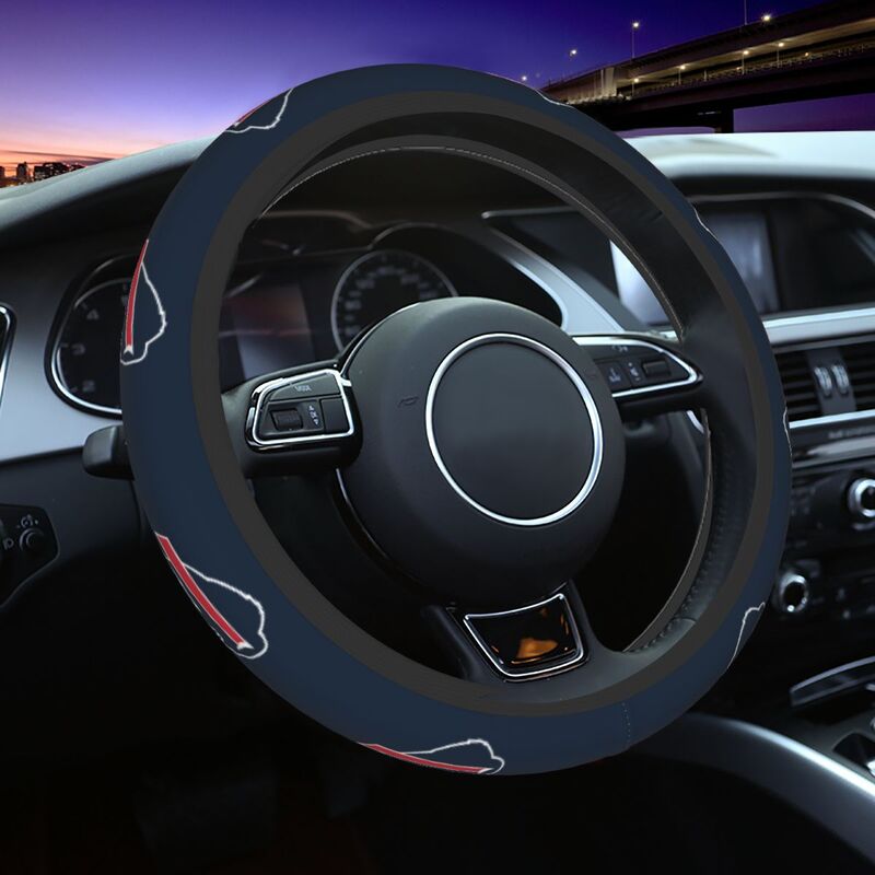 Buffalo Bills Printed breathable anti slip cover elastic steering wheel cover