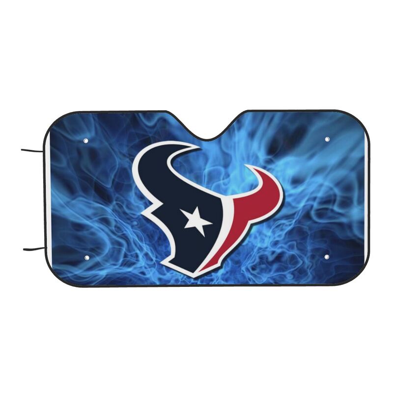 Houston Texans Print suitable for front Car windshield sunshades Car windshield sunshades