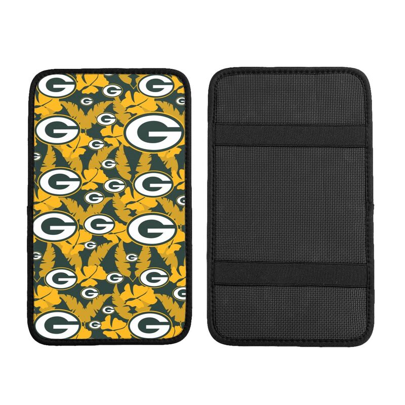Green Bay Packers printing Center console armrest pad car armrest protective cover car