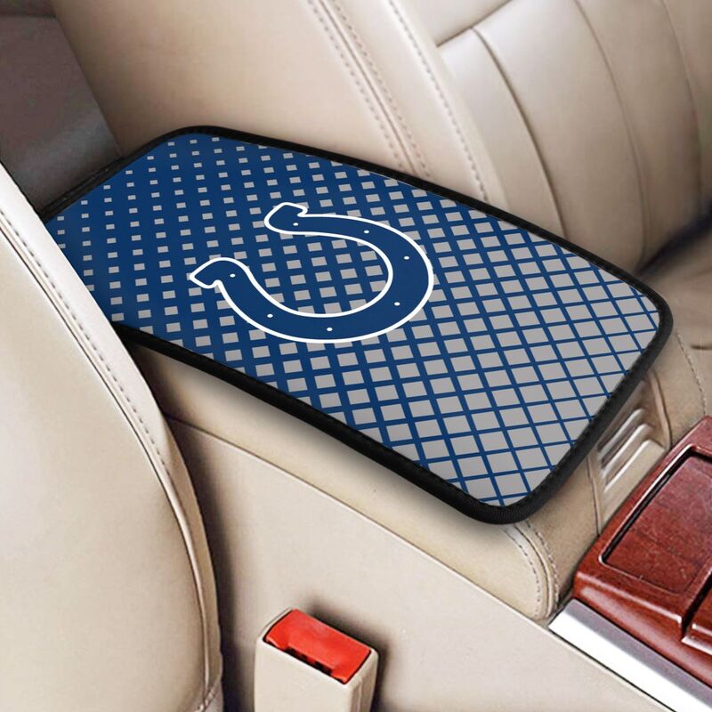 Indianapolis Colts Car handrail box cushion Personalized printed car armrest cover