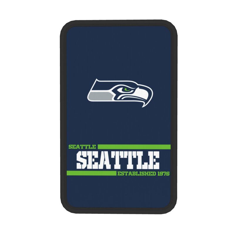 Seattle Seahawks Printed car armrest box pad Protective pad