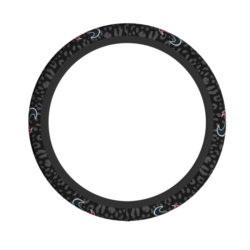 Houston Texans 1 Printed elastic steering wheel cover car anti-skid cover