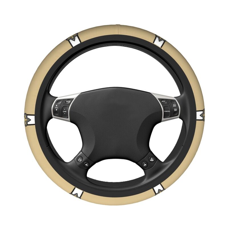 New Orleans Saints 5 Printed breathable elastic steering wheel cover