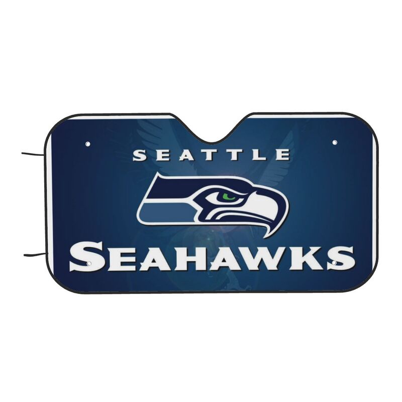 Seattle Seahawks 2 Print Car windshield sunshades suitable for front Car windshield sunshades