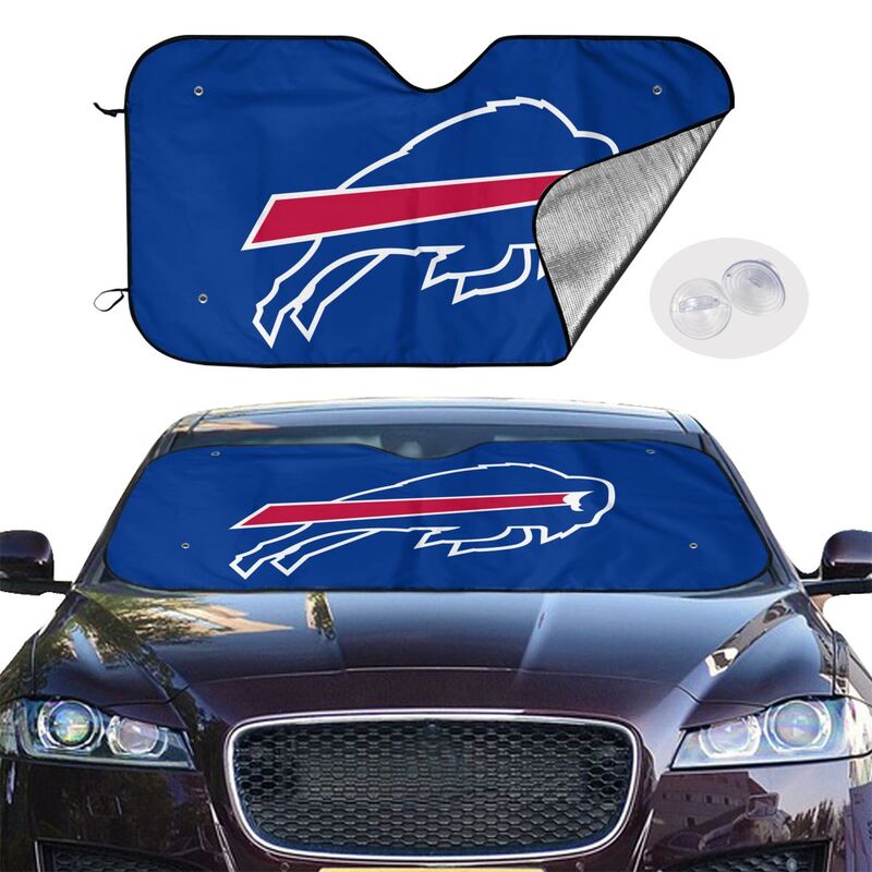 Buffalo Bills Printed car multi size front windshield sunshade car windshield sunshade