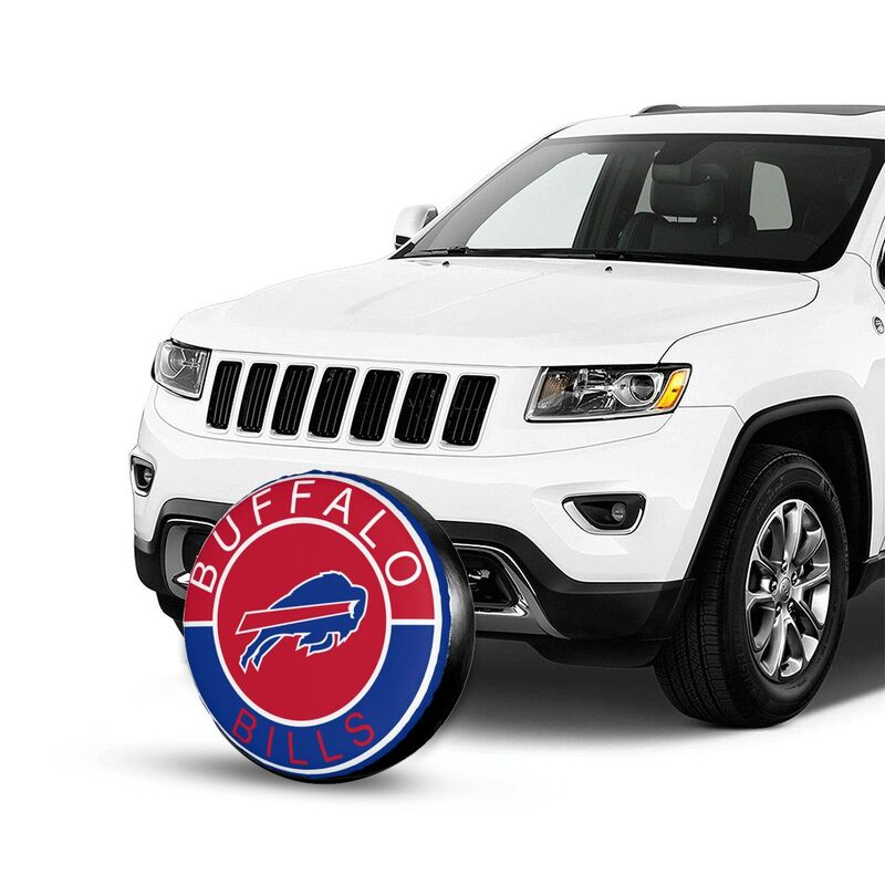 Buffalo Bills Printed tire protection cover car spare tire dust protection covers