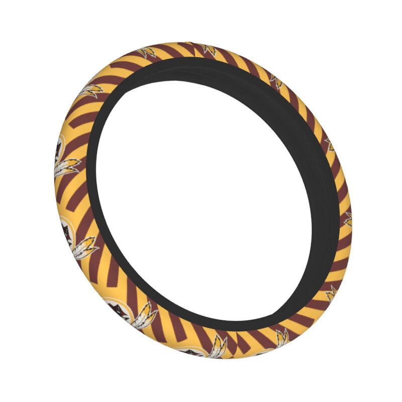 Washington Redskins Printed elastic steering wheel cover car steering wheel protective cover