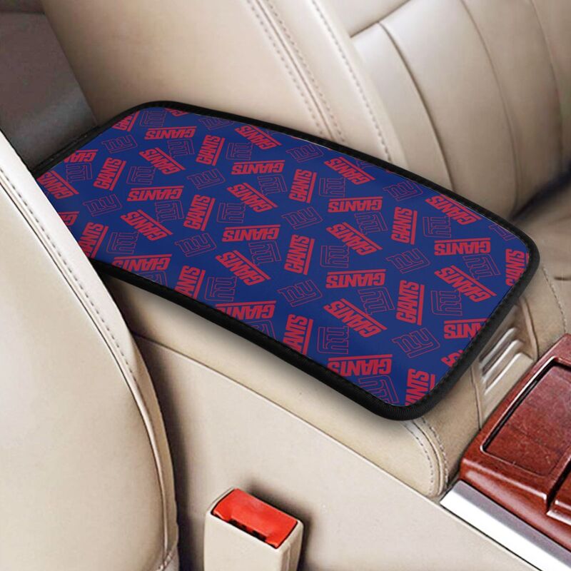New York Giants Printed armrest protective cover car armrest box cushion