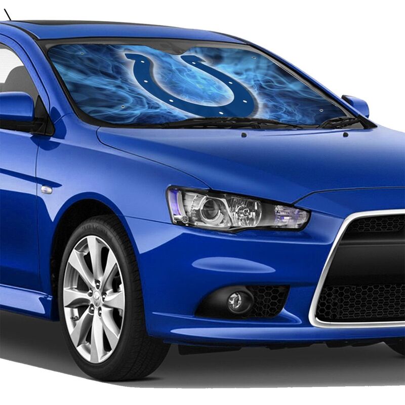 Indianapolis Colts 2 Print Car windshield sunshades suitable for front Car windshield sunshades