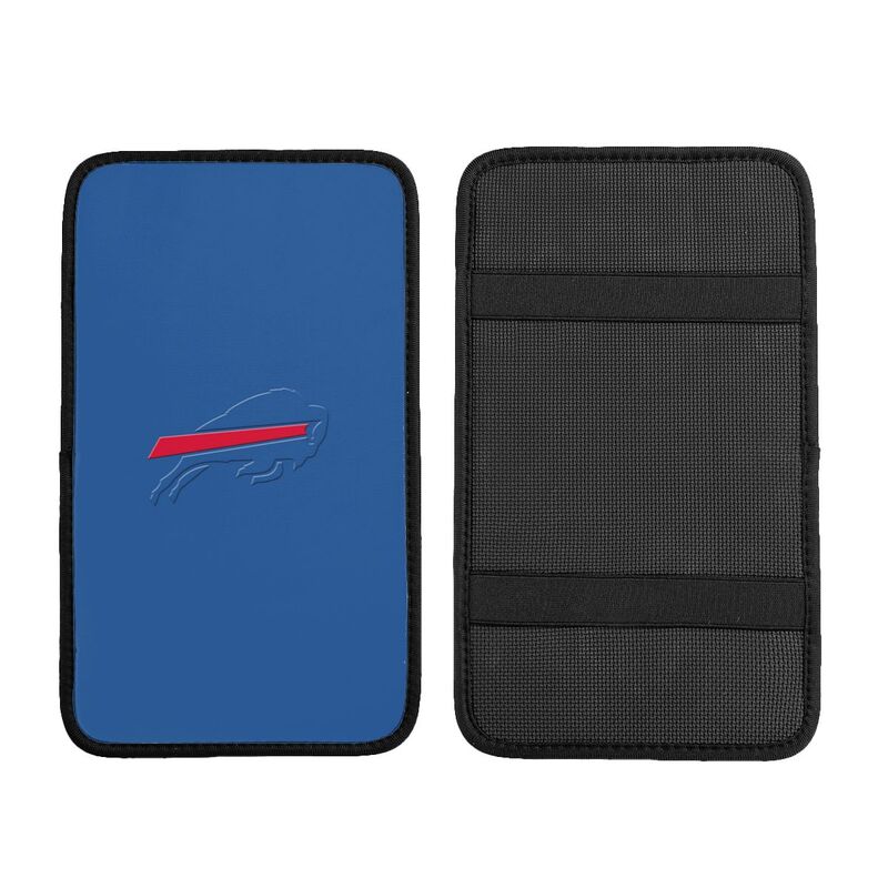 Car armrest box pad Buffalo Bills Printed central armrest box cushion protective pad