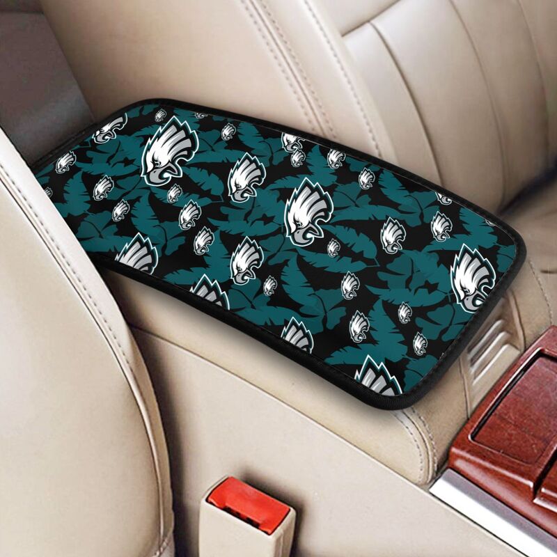 Philadelphia Eagles printing Center console armrest pad car armrest protective cover car