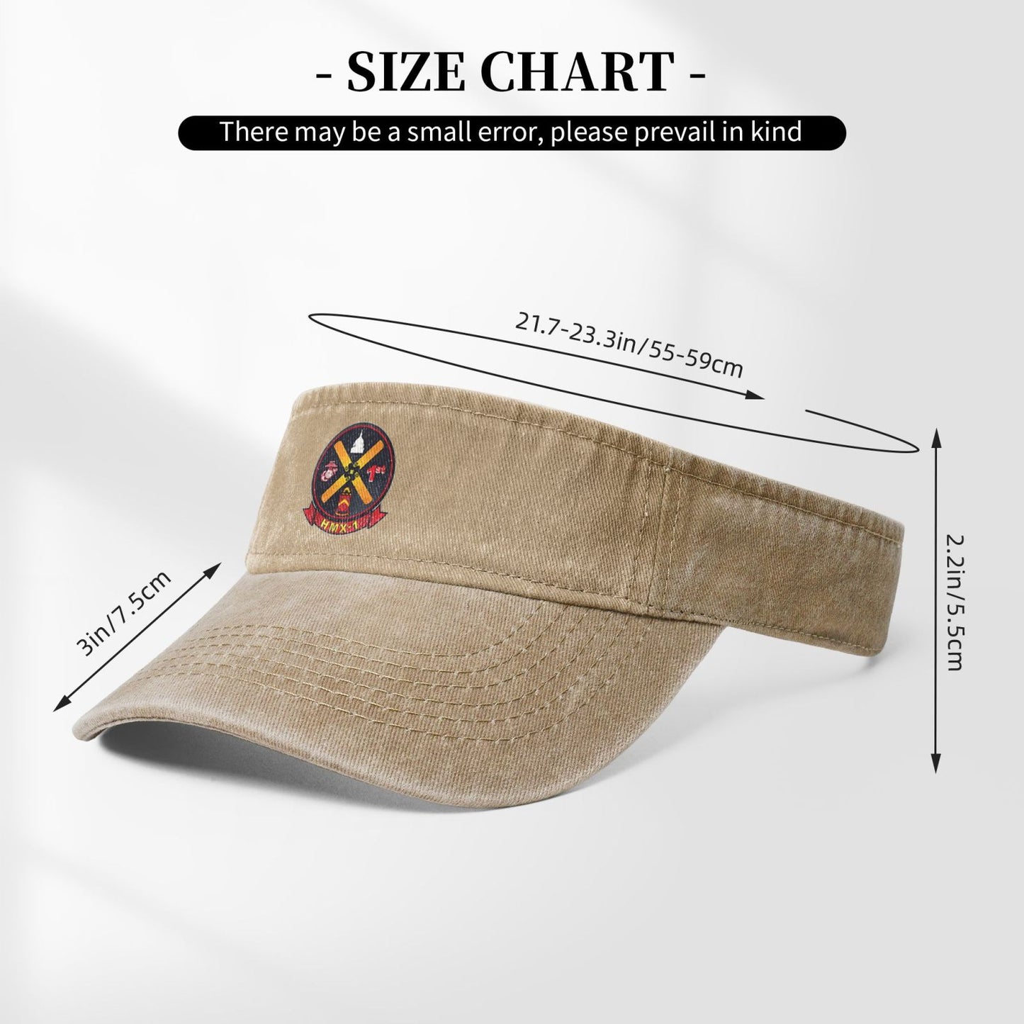 Hmx1 Official Insigia Printing adjustable Empty Top Baseball Sun Cap unisex outdoor sport hat veterans gift