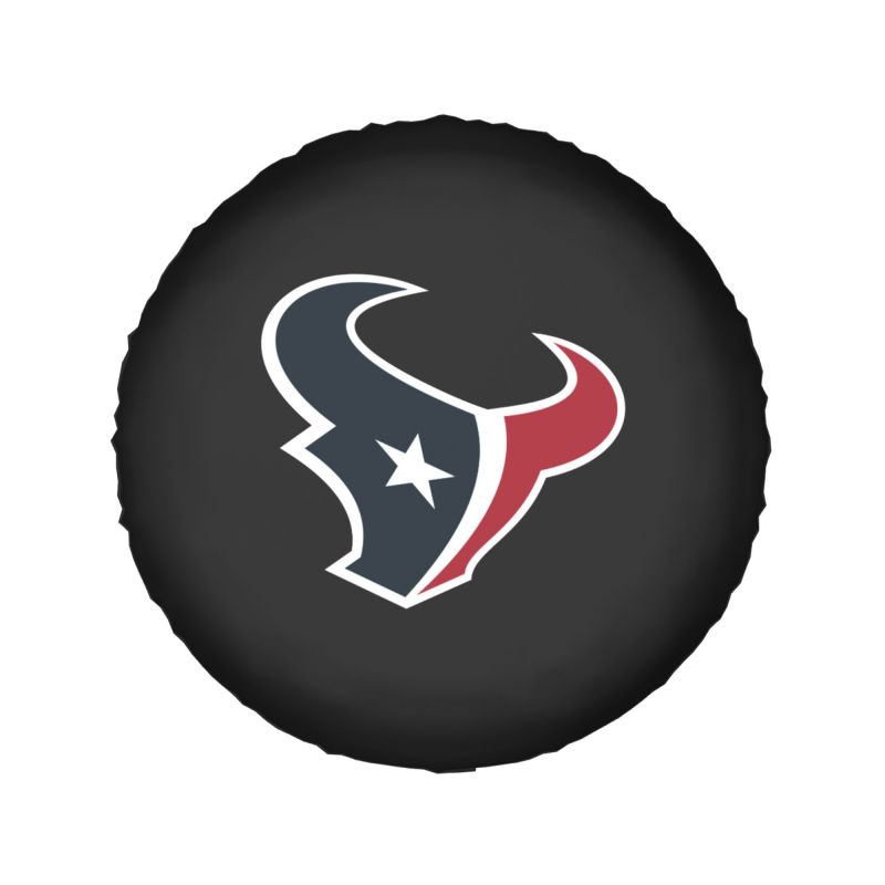 Houston Texans Car tire protection cover spare tire waterproof and dustproof cover