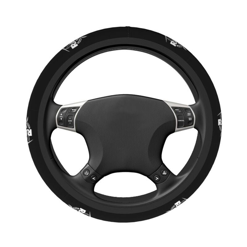 Las Vegas Raiders Printed breathable elastic steering wheel cover