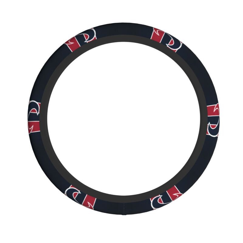 Houston Texans 2 Printed breathable elastic steering wheel cover anti slip cover