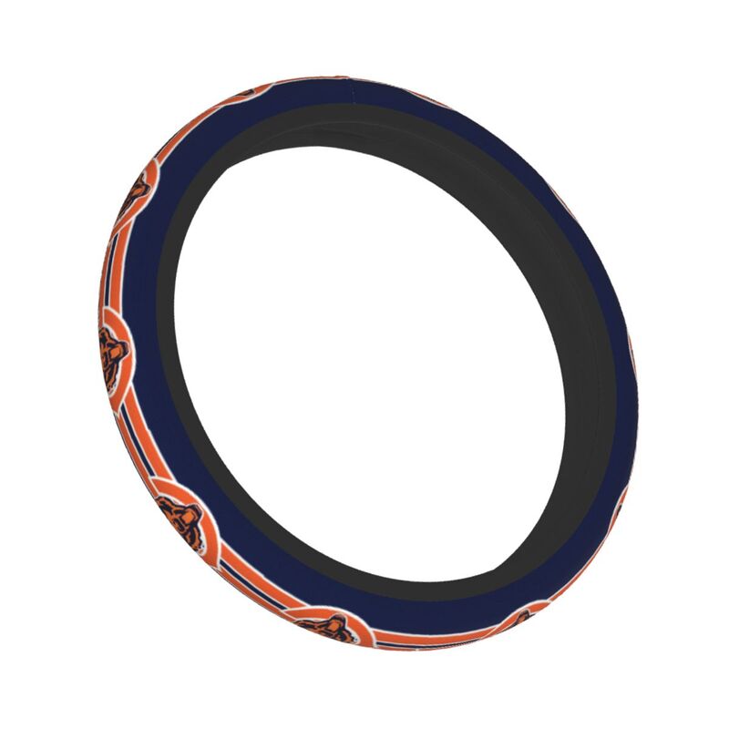 Chicago Bears 2 Printed elastic steering wheel cover anti slip breathable