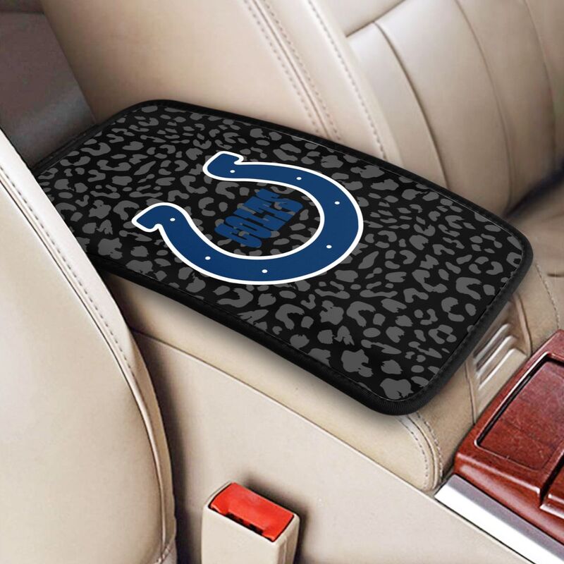 Indianapolis Colts print Car handrail box cushion Personalized car armrest cover