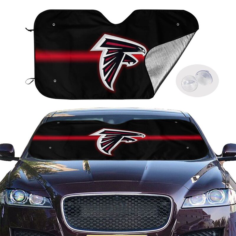 Atlanta Falcons 2 Print Car windshield sunshades suitable for front Car windshield sunshades
