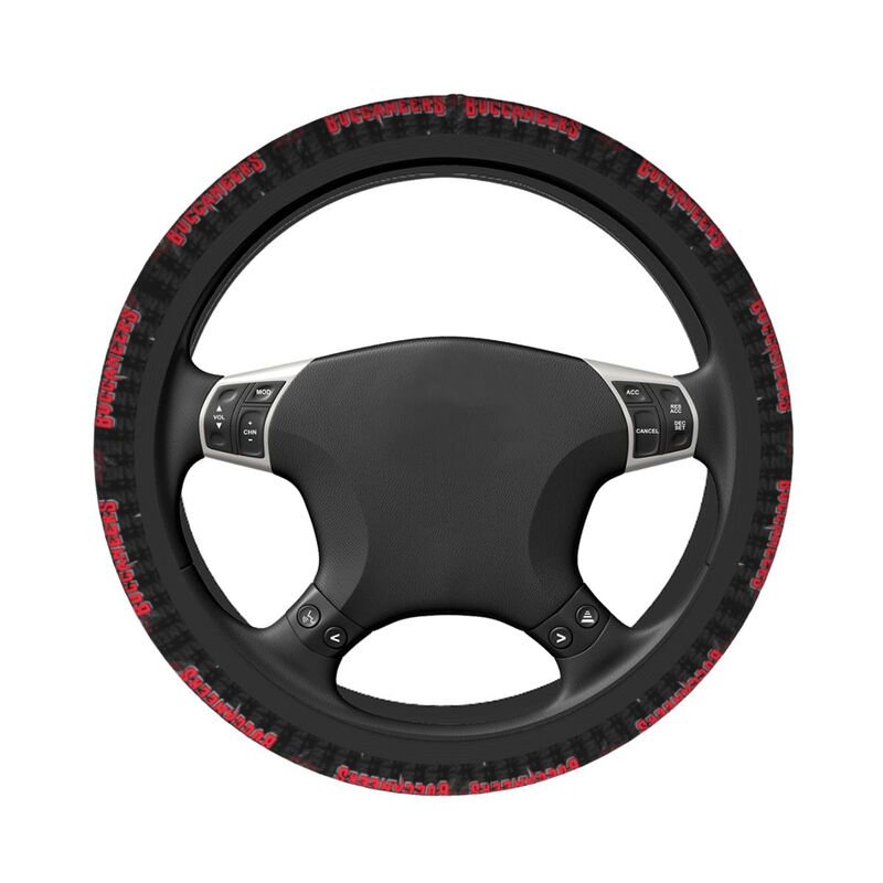 Tampa Bay Buccaneers Printed breathable elastic steering wheel cover anti slip cover