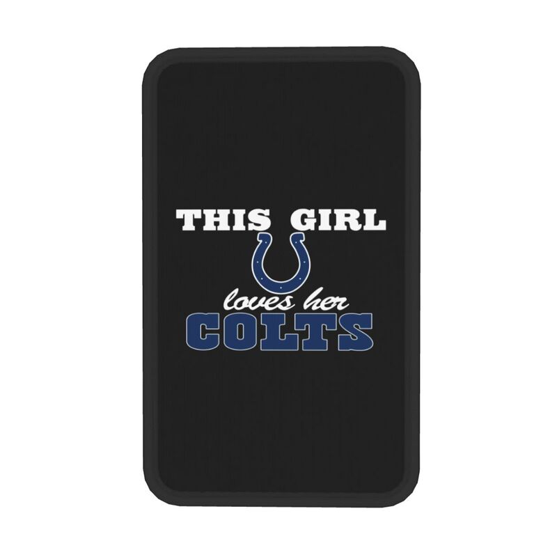 Indianapolis Colts Printing car center console pad car armrest protective cover