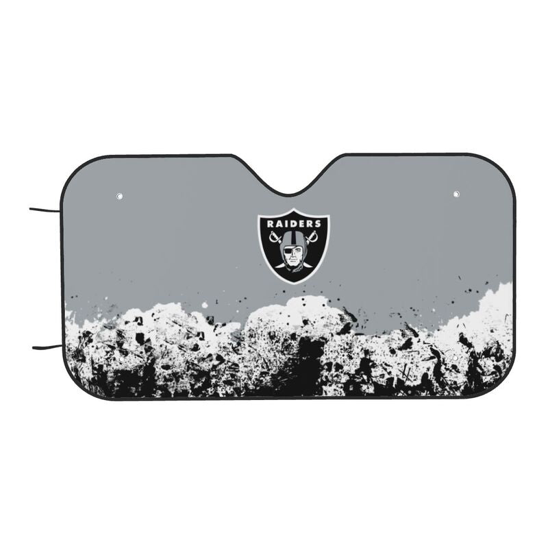 Las Vegas Raiders Print car front windshield sunshade car windshield sunshade (multi size)