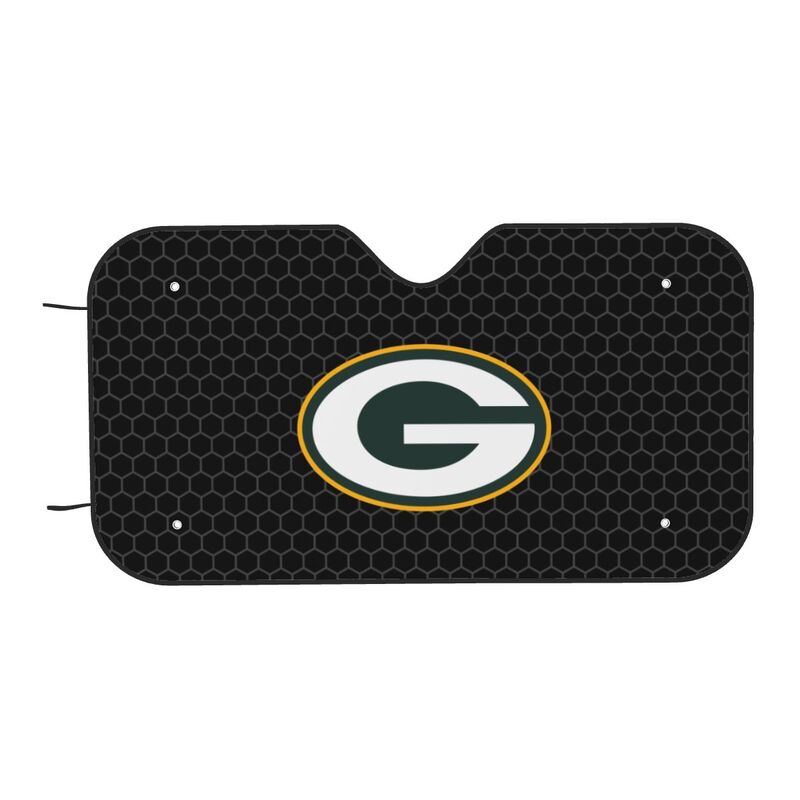 Green Bay Packers 2 Printed is suitable front Car windshield sunshades Car windshield sunshades