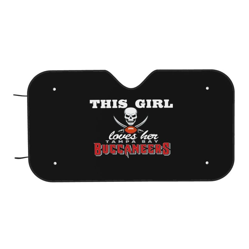 Tampa Bay Buccaneers Printing multi size car front windshield sunshade car windshield sunshade