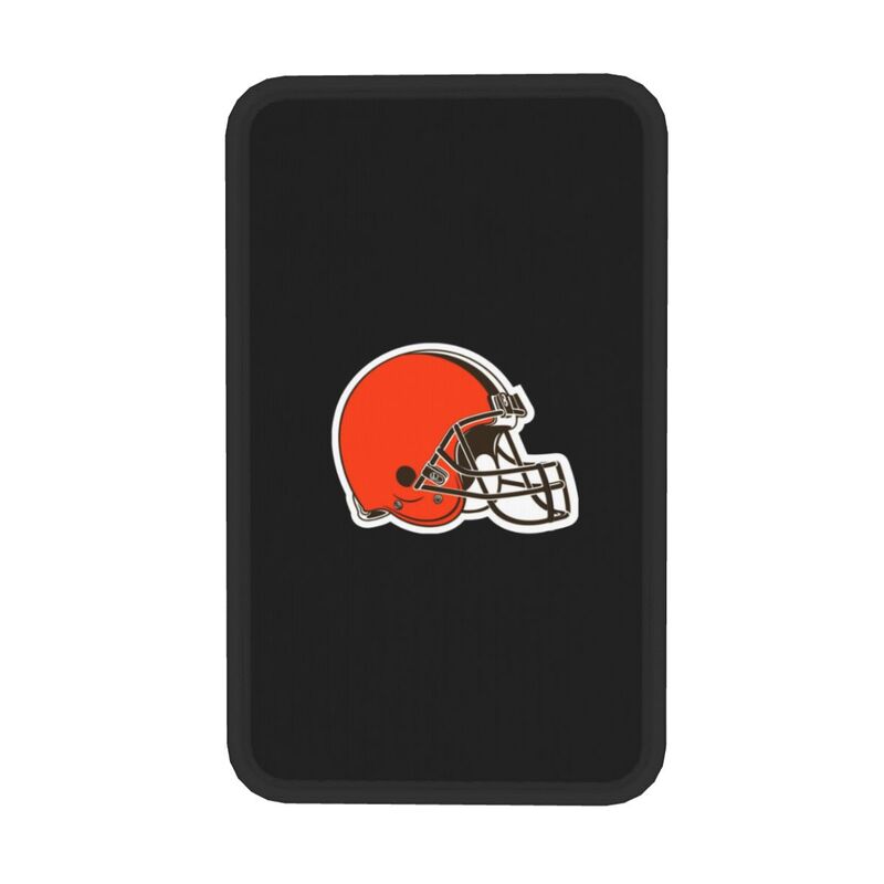 Car armrest box pad Cleveland Browns 1 Printed central armrest box pad protective pad