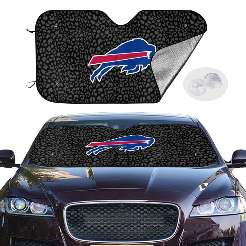 Buffalo Bills Printed Car windshield sunshades is suitable front Car windshield sunshades