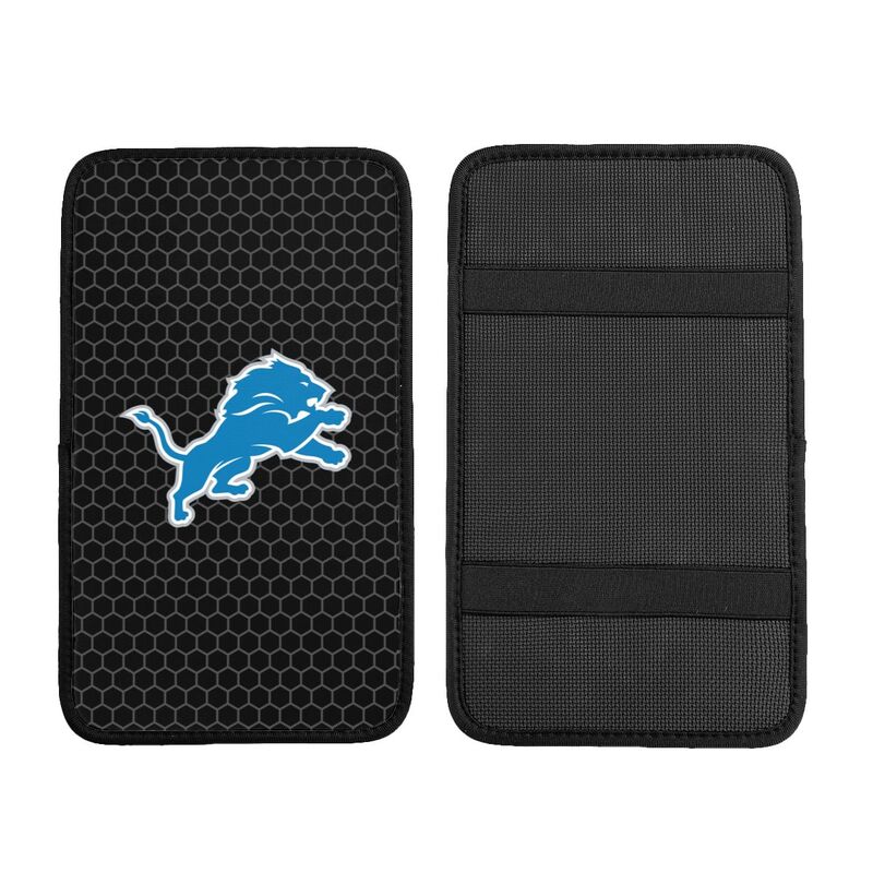 Detroit Lions Printed protective pad for car armrest box