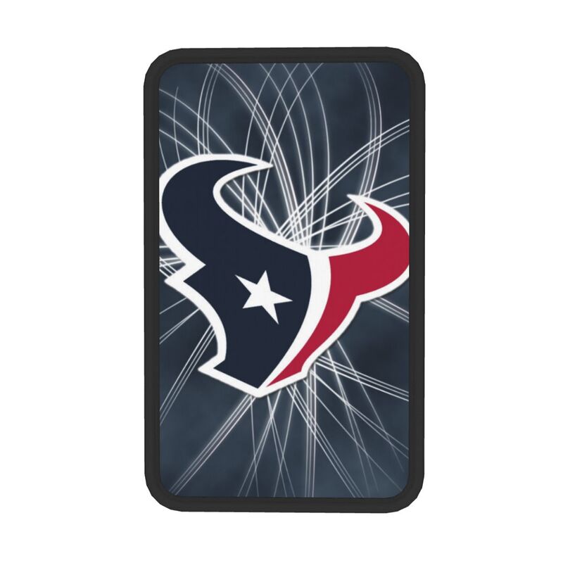 Car armrest box pad Houston Texans6 Printed central armrest box pad anti slip pad